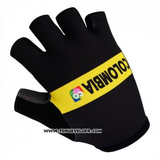 2015 La colombie Gants Ete Ciclismo Noir